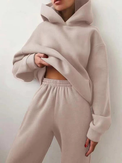  Two Piece Sets Women Tracksuit Oversized Suit 
